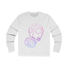 Load image into Gallery viewer, Neon Gas Mask Men&#39;s Long Sleeve Crew Tee
